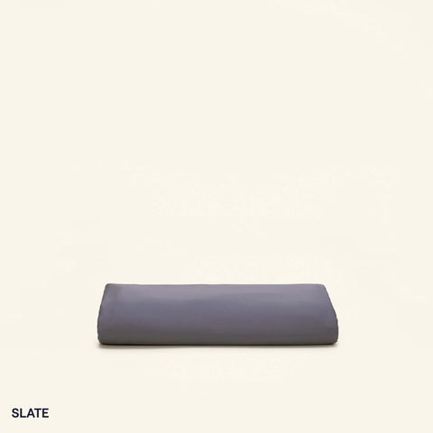 The Slumber Cloud Essential Duvet Cover with temperature regulation technology and Tencel to help you stay cool through the night.